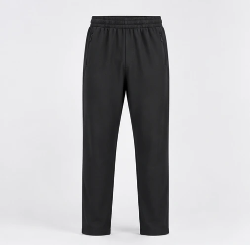Frame Double-knit Pant in Onyx product front